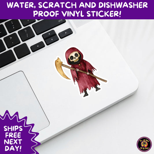 HALLOWEEN VINYL STICKERS | Spooky Ghosts, Witches, Pumpkins, Skulls and Bats – Waterproof Halloween Sticker Pack for All Ages