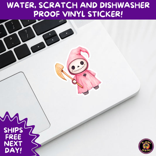 HALLOWEEN VINYL STICKERS | Spooky Ghosts, Witches, Pumpkins, Skulls and Bats – Waterproof Halloween Sticker Pack for All Ages