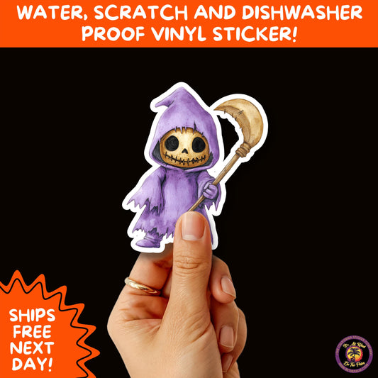 HALLOWEEN VINYL STICKERS | Spooky Ghosts, Witches, Pumpkins, Skulls and Bats – Waterproof Halloween Sticker Pack for All Ages