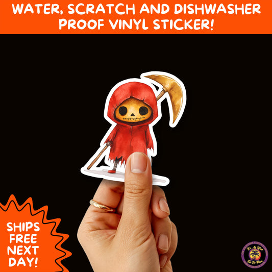 HALLOWEEN VINYL STICKERS | Spooky Ghosts, Witches, Pumpkins, Skulls and Bats – Waterproof Halloween Sticker Pack for All Ages