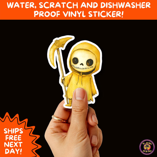 HALLOWEEN VINYL STICKERS | Spooky Ghosts, Witches, Pumpkins, Skulls and Bats – Waterproof Halloween Sticker Pack for All Ages
