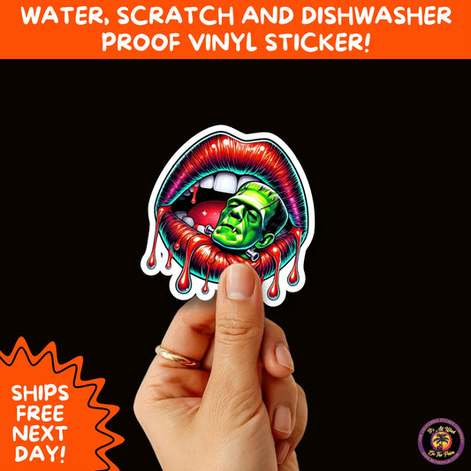 HALLOWEEN VINYL STICKERS | Spooky Ghosts, Witches, Pumpkins, Skulls and Bats – Waterproof Halloween Sticker Pack for All Ages