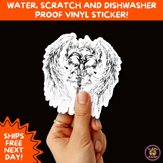 HALLOWEEN VINYL STICKERS | Spooky Ghosts, Witches, Pumpkins, Skulls and Bats – Waterproof Halloween Sticker Pack for All Ages