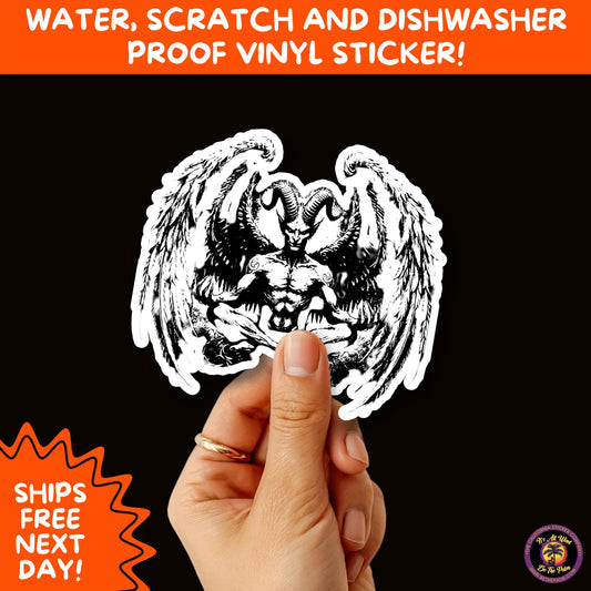 HALLOWEEN VINYL STICKERS | Spooky Ghosts, Witches, Pumpkins, Skulls and Bats – Waterproof Halloween Sticker Pack for All Ages