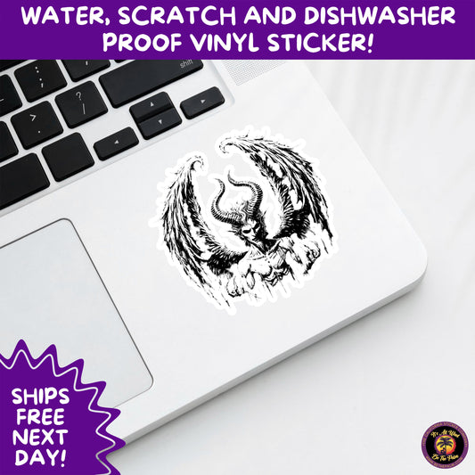 HALLOWEEN VINYL STICKERS | Spooky Ghosts, Witches, Pumpkins, Skulls and Bats – Waterproof Halloween Sticker Pack for All Ages