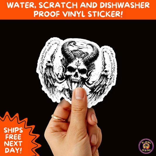 HALLOWEEN VINYL STICKERS | Spooky Ghosts, Witches, Pumpkins, Skulls and Bats – Waterproof Halloween Sticker Pack for All Ages