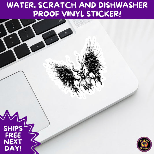 HALLOWEEN VINYL STICKERS | Spooky Ghosts, Witches, Pumpkins, Skulls and Bats – Waterproof Halloween Sticker Pack for All Ages