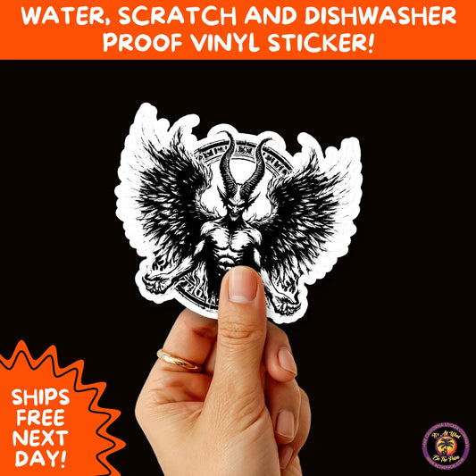 HALLOWEEN VINYL STICKERS | Spooky Ghosts, Witches, Pumpkins, Skulls and Bats – Waterproof Halloween Sticker Pack for All Ages