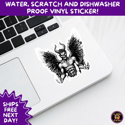 HALLOWEEN VINYL STICKERS | Spooky Ghosts, Witches, Pumpkins, Skulls and Bats – Waterproof Halloween Sticker Pack for All Ages