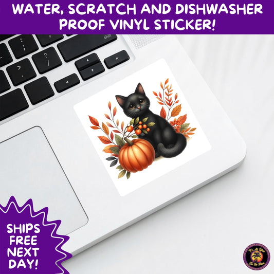 HALLOWEEN VINYL STICKERS | Spooky Ghosts, Witches, Pumpkins, Skulls and Bats – Waterproof Halloween Sticker Pack for All Ages