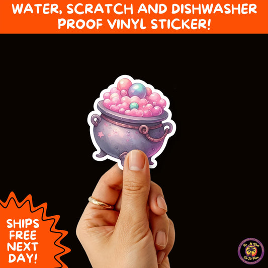 HALLOWEEN VINYL STICKERS | Spooky Ghosts, Witches, Pumpkins, Skulls and Bats – Waterproof Halloween Sticker Pack for All Ages