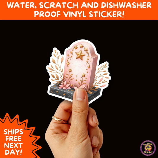 HALLOWEEN VINYL STICKERS | Spooky Ghosts, Witches, Pumpkins, Skulls and Bats – Waterproof Halloween Sticker Pack for All Ages