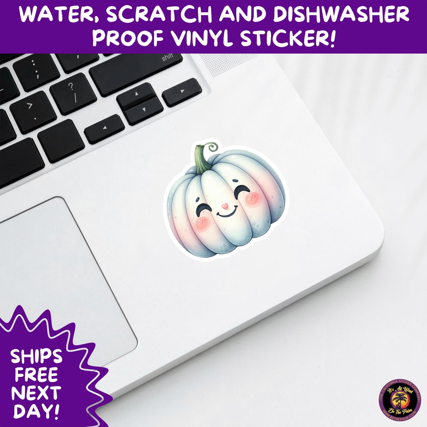 HALLOWEEN VINYL STICKERS | Spooky Ghosts, Witches, Pumpkins, Skulls and Bats – Waterproof Halloween Sticker Pack for All Ages