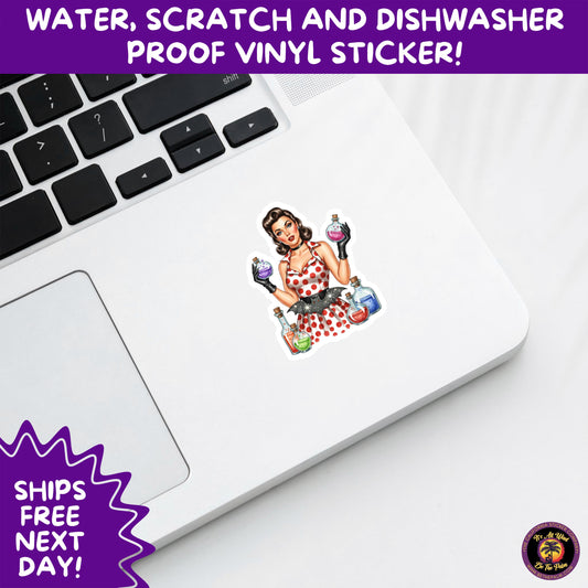 HALLOWEEN VINYL STICKERS | Spooky Ghosts, Witches, Pumpkins, Skulls and Bats – Waterproof Halloween Sticker Pack for All Ages