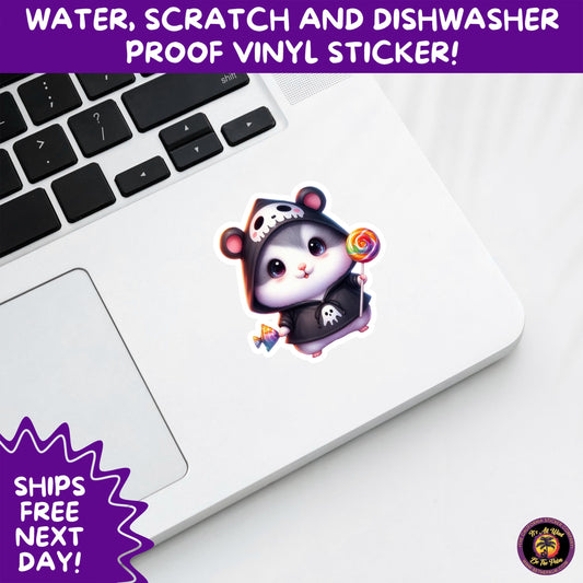 HALLOWEEN VINYL STICKERS | Spooky Ghosts, Witches, Pumpkins, Skulls and Bats – Waterproof Halloween Sticker Pack for All Ages