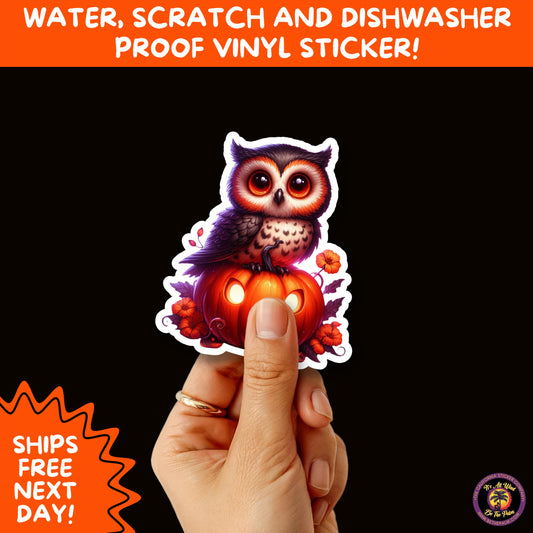 HALLOWEEN VINYL STICKERS | Spooky Ghosts, Witches, Pumpkins, Skulls and Bats – Waterproof Halloween Sticker Pack for All Ages