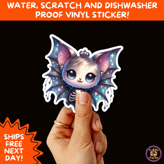 HALLOWEEN VINYL STICKERS | Spooky Ghosts, Witches, Pumpkins, Skulls and Bats – Waterproof Halloween Sticker Pack for All Ages