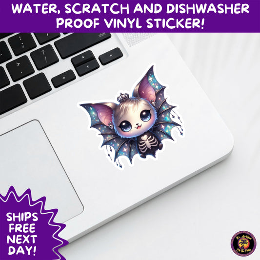 HALLOWEEN VINYL STICKERS | Spooky Ghosts, Witches, Pumpkins, Skulls and Bats – Waterproof Halloween Sticker Pack for All Ages