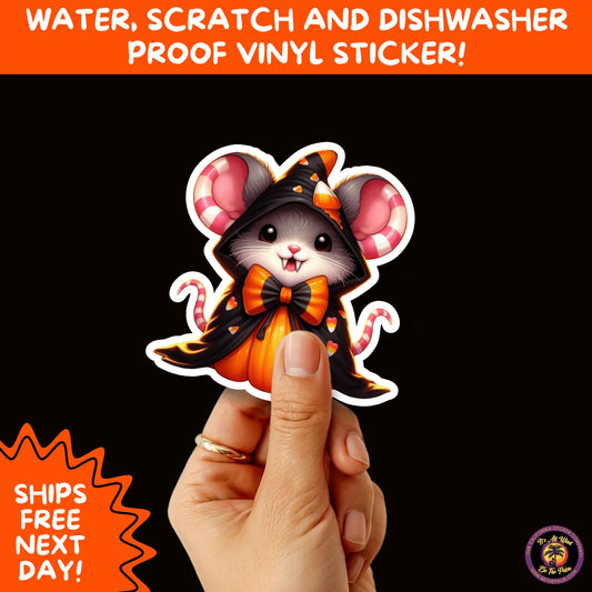 HALLOWEEN VINYL STICKERS | Spooky Ghosts, Witches, Pumpkins, Skulls and Bats – Waterproof Halloween Sticker Pack for All Ages