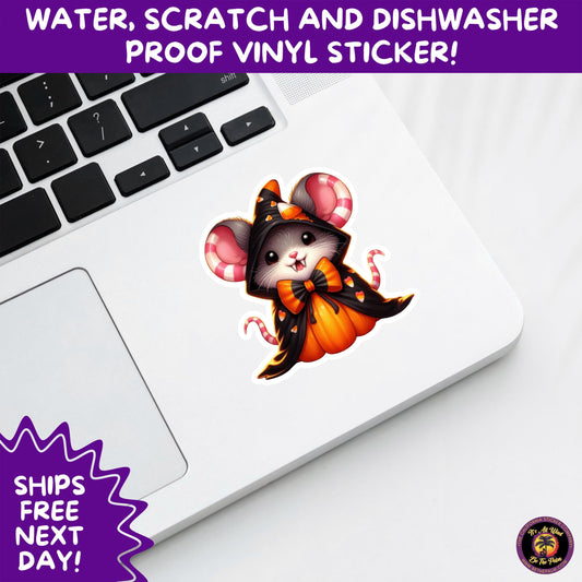 HALLOWEEN VINYL STICKERS | Spooky Ghosts, Witches, Pumpkins, Skulls and Bats – Waterproof Halloween Sticker Pack for All Ages