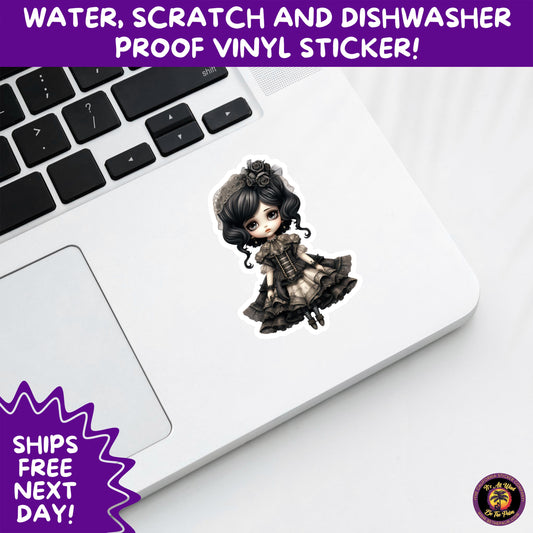HALLOWEEN VINYL STICKERS | Spooky Ghosts, Witches, Pumpkins, Skulls and Bats – Waterproof Halloween Sticker Pack for All Ages