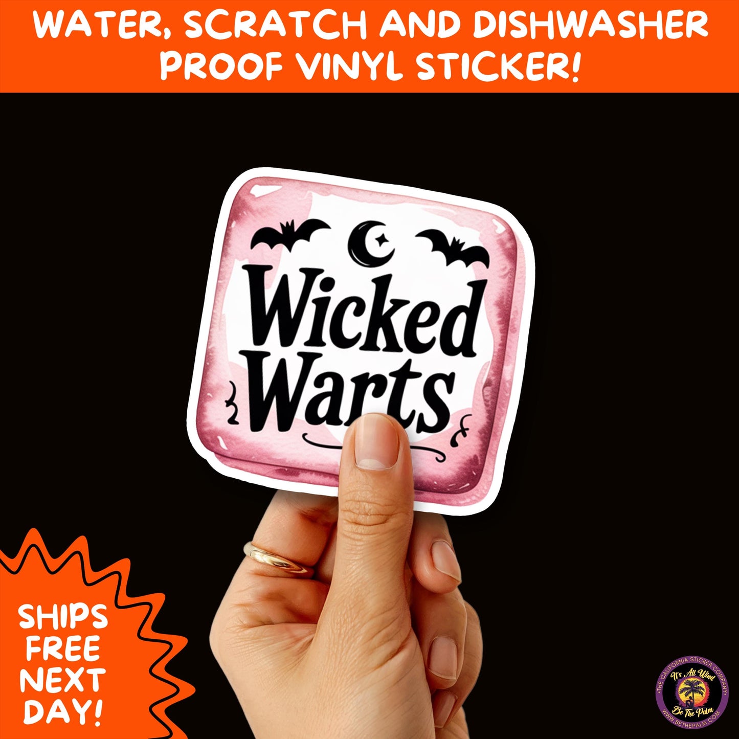 HALLOWEEN VINYL STICKERS | Spooky Ghosts, Witches, Pumpkins, Skulls and Bats – Waterproof Halloween Sticker Pack for All Ages