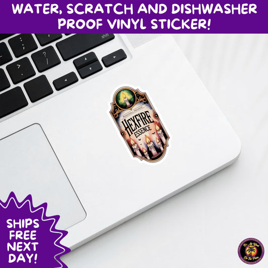 HALLOWEEN VINYL STICKERS | Spooky Ghosts, Witches, Pumpkins, Skulls and Bats – Waterproof Halloween Sticker Pack for All Ages