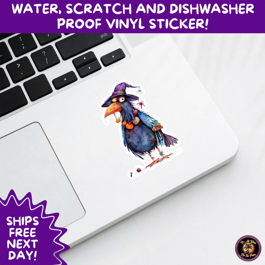 HALLOWEEN VINYL STICKERS | Spooky Ghosts, Witches, Pumpkins, Skulls and Bats – Waterproof Halloween Sticker Pack for All Ages