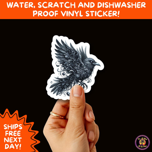 HALLOWEEN VINYL STICKERS | Spooky Ghosts, Witches, Pumpkins, Skulls and Bats – Waterproof Halloween Sticker Pack for All Ages
