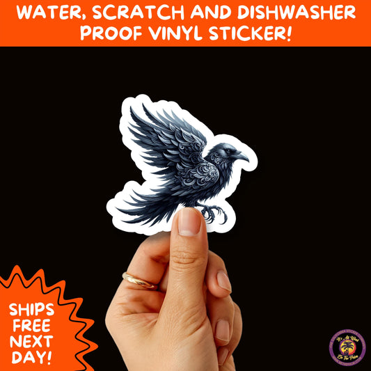 HALLOWEEN VINYL STICKERS | Spooky Ghosts, Witches, Pumpkins, Skulls and Bats – Waterproof Halloween Sticker Pack for All Ages