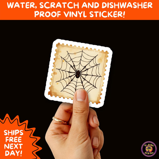 HALLOWEEN VINYL STICKERS | Spooky Ghosts, Witches, Pumpkins, Skulls and Bats – Waterproof Halloween Sticker Pack for All Ages