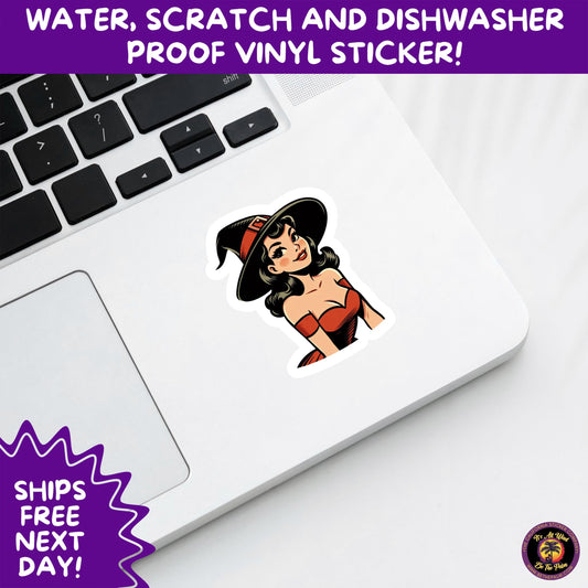 HALLOWEEN VINYL STICKERS | Spooky Ghosts, Witches, Pumpkins, Skulls and Bats – Waterproof Halloween Sticker Pack for All Ages
