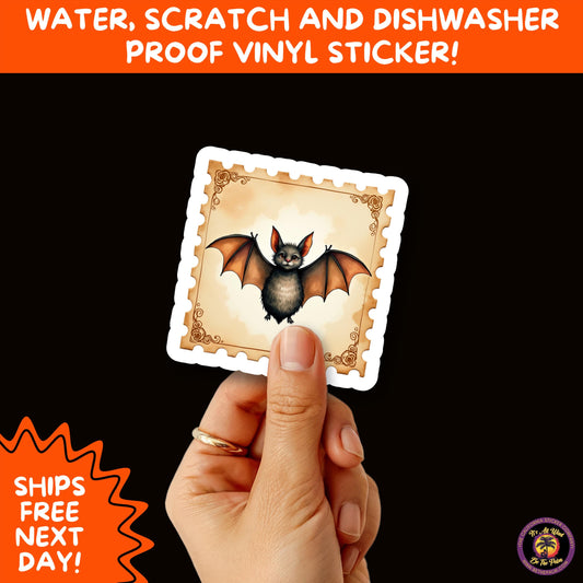 HALLOWEEN VINYL STICKERS | Spooky Ghosts, Witches, Pumpkins, Skulls and Bats – Waterproof Halloween Sticker Pack for All Ages