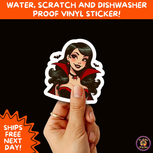 HALLOWEEN VINYL STICKERS | Spooky Ghosts, Witches, Pumpkins, Skulls and Bats – Waterproof Halloween Sticker Pack for All Ages