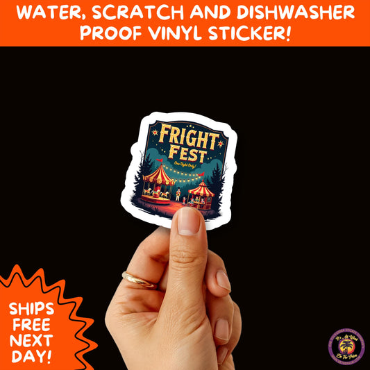 HALLOWEEN VINYL STICKERS | Spooky Ghosts, Witches, Pumpkins, Skulls and Bats – Waterproof Halloween Sticker Pack for All Ages