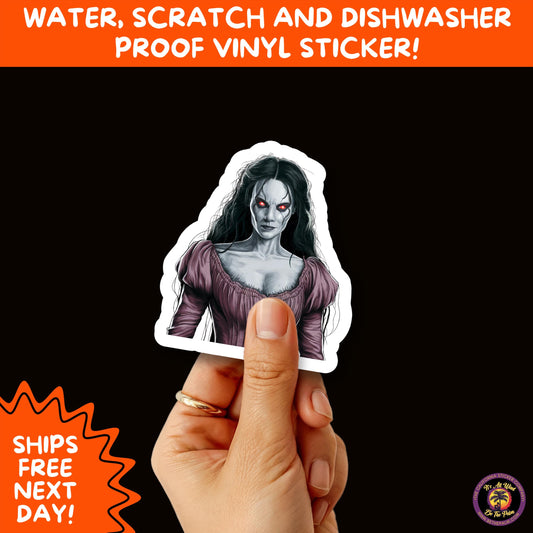 HALLOWEEN VINYL STICKERS | Spooky Ghosts, Witches, Pumpkins, Skulls and Bats – Waterproof Halloween Sticker Pack for All Ages