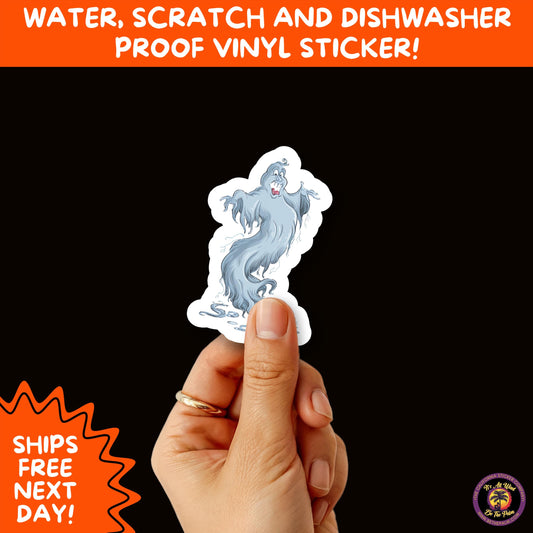 HALLOWEEN VINYL STICKERS | Spooky Ghosts, Witches, Pumpkins, Skulls and Bats – Waterproof Halloween Sticker Pack for All Ages