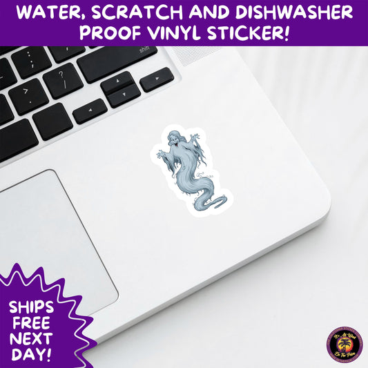 HALLOWEEN VINYL STICKERS | Spooky Ghosts, Witches, Pumpkins, Skulls and Bats – Waterproof Halloween Sticker Pack for All Ages
