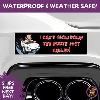 BUMPER STICKER | Funny Vinyl Decals for Cars Trucks Laptops Durable Waterproof Outdoor Sticker Gift for Drivers and Road Trips