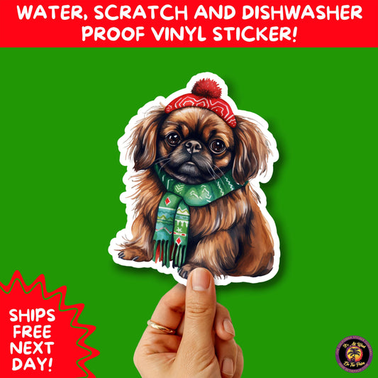 CHRISTMAS STICKER PACK | Festive Holiday Decor Vinyl Stickers Perfect for Journals Gifts Planners Stocking Stuffers Winter Aesthetic Fun