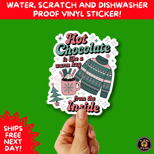 CHRISTMAS STICKER PACK | Festive Holiday Decor Vinyl Stickers Perfect for Journals Gifts Planners Stocking Stuffers Winter Aesthetic Fun