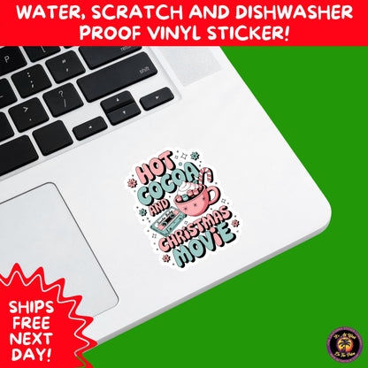 CHRISTMAS STICKER PACK | Festive Holiday Decor Vinyl Stickers Perfect for Journals Gifts Planners Stocking Stuffers Winter Aesthetic Fun