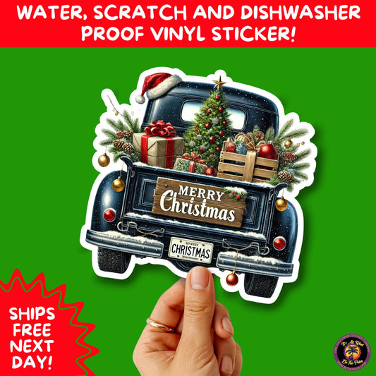 CHRISTMAS STICKER PACK | Festive Holiday Decor Vinyl Stickers Perfect for Journals Gifts Planners Stocking Stuffers Winter Aesthetic Fun
