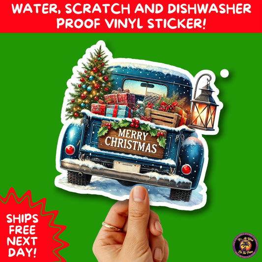 CHRISTMAS STICKER PACK | Festive Holiday Decor Vinyl Stickers Perfect for Journals Gifts Planners Stocking Stuffers Winter Aesthetic Fun