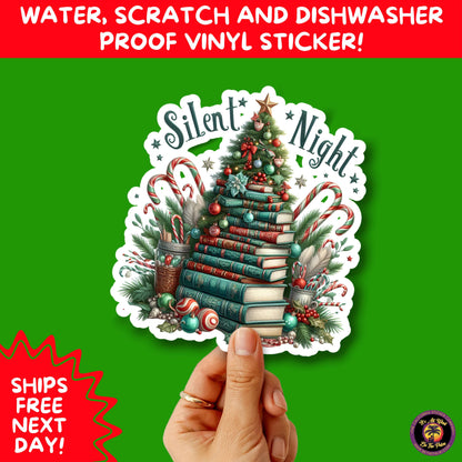 CHRISTMAS STICKER PACK | Festive Holiday Decor Vinyl Stickers Perfect for Journals Gifts Planners Stocking Stuffers Winter Aesthetic Fun