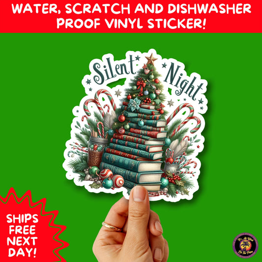 CHRISTMAS STICKER PACK | Festive Holiday Decor Vinyl Stickers Perfect for Journals Gifts Planners Stocking Stuffers Winter Aesthetic Fun