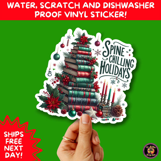 CHRISTMAS STICKER PACK | Festive Holiday Decor Vinyl Stickers Perfect for Journals Gifts Planners Stocking Stuffers Winter Aesthetic Fun