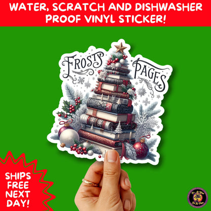 CHRISTMAS STICKER PACK | Festive Holiday Decor Vinyl Stickers Perfect for Journals Gifts Planners Stocking Stuffers Winter Aesthetic Fun