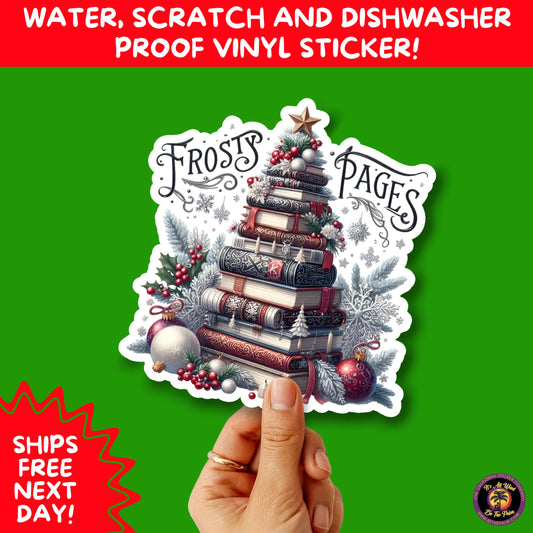 CHRISTMAS STICKER PACK | Festive Holiday Decor Vinyl Stickers Perfect for Journals Gifts Planners Stocking Stuffers Winter Aesthetic Fun
