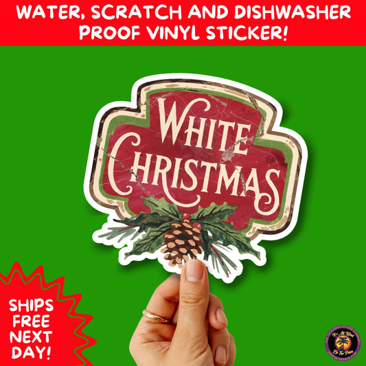 CHRISTMAS STICKER PACK | Festive Holiday Decor Vinyl Stickers Perfect for Journals Gifts Planners Stocking Stuffers Winter Aesthetic Fun